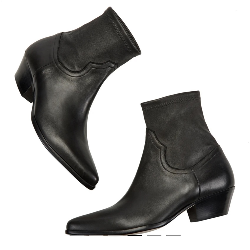 🆕 TAMARA MELLON Go West Ankle Black Bootie